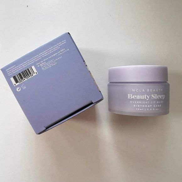 NCLA Beauty | Birthday Cake Overnight Lip Mask 15ml 0.5 fl oz - Picture 5 of 5